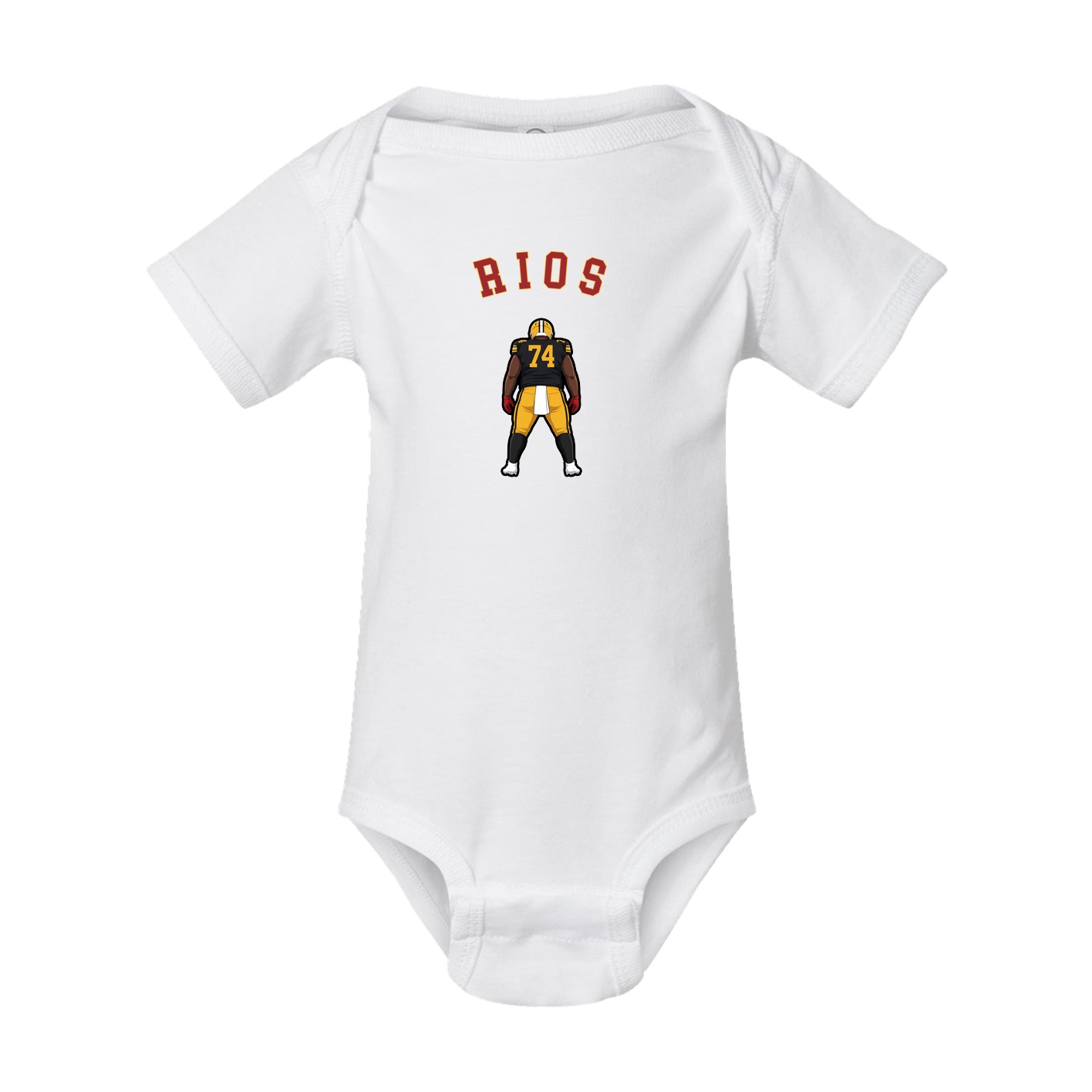 Baby Onesie — Shirsey Arch in White
