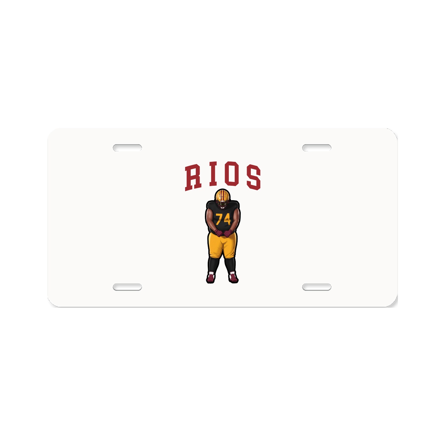 License Plate — Shirsey in Classic
