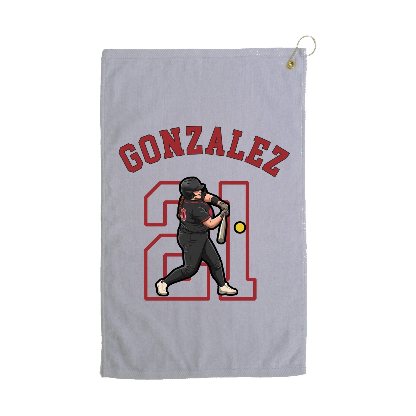 Golf Towel — Shirsey Arch in Grey
