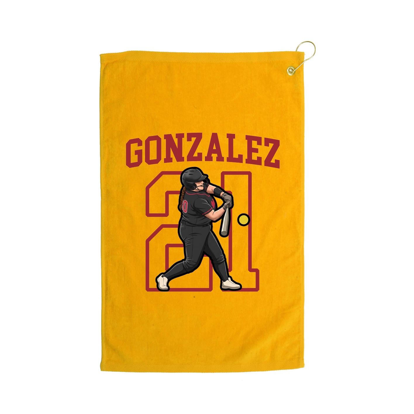 Golf Towel — Shirsey in Gold