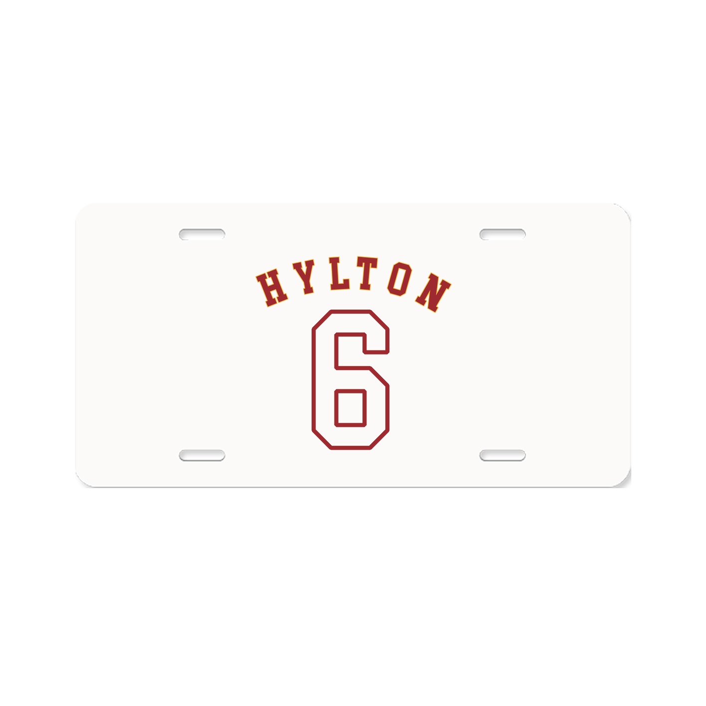 License Plate — Shirsey Arch in Classic