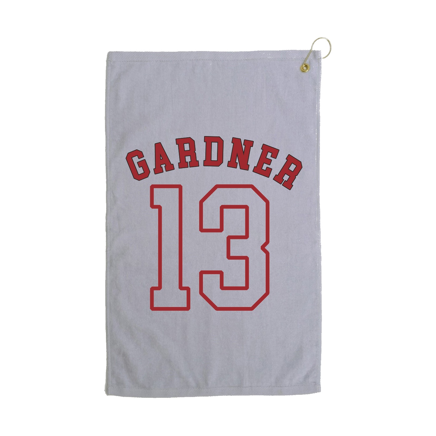 Golf Towel — Shirsey Arch in Grey