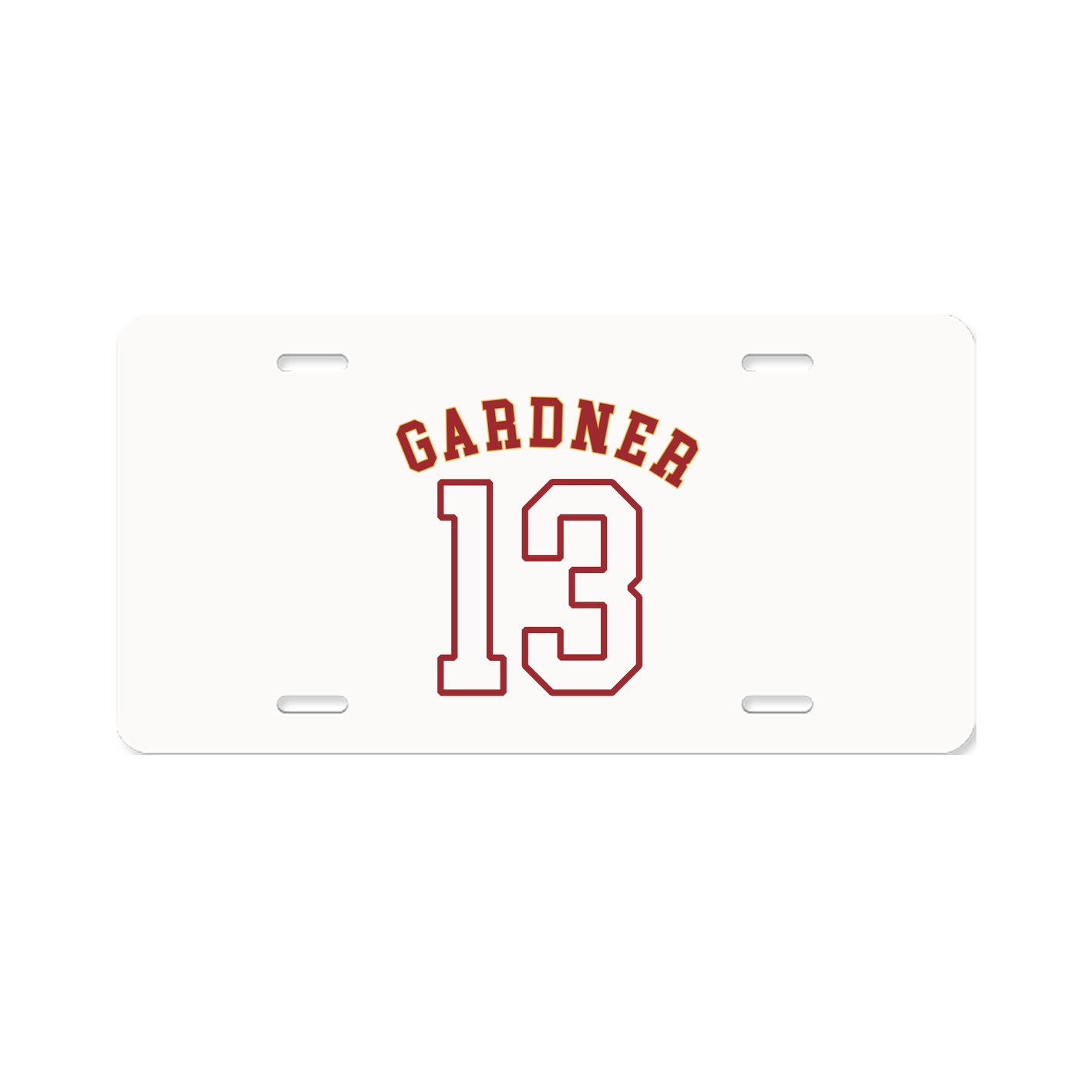 License Plate — Shirsey Arch in Classic