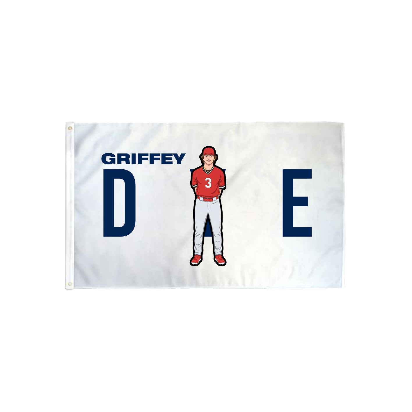 3x5 Flag — Player Name in Classic