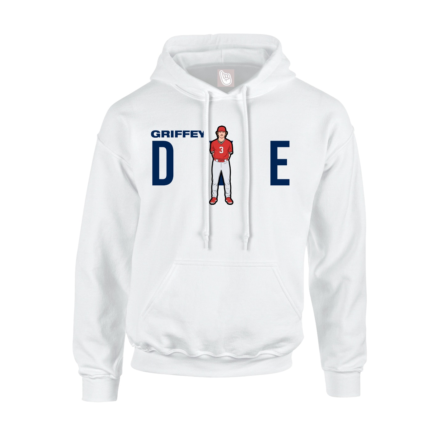 Hoodie — Player Name in White