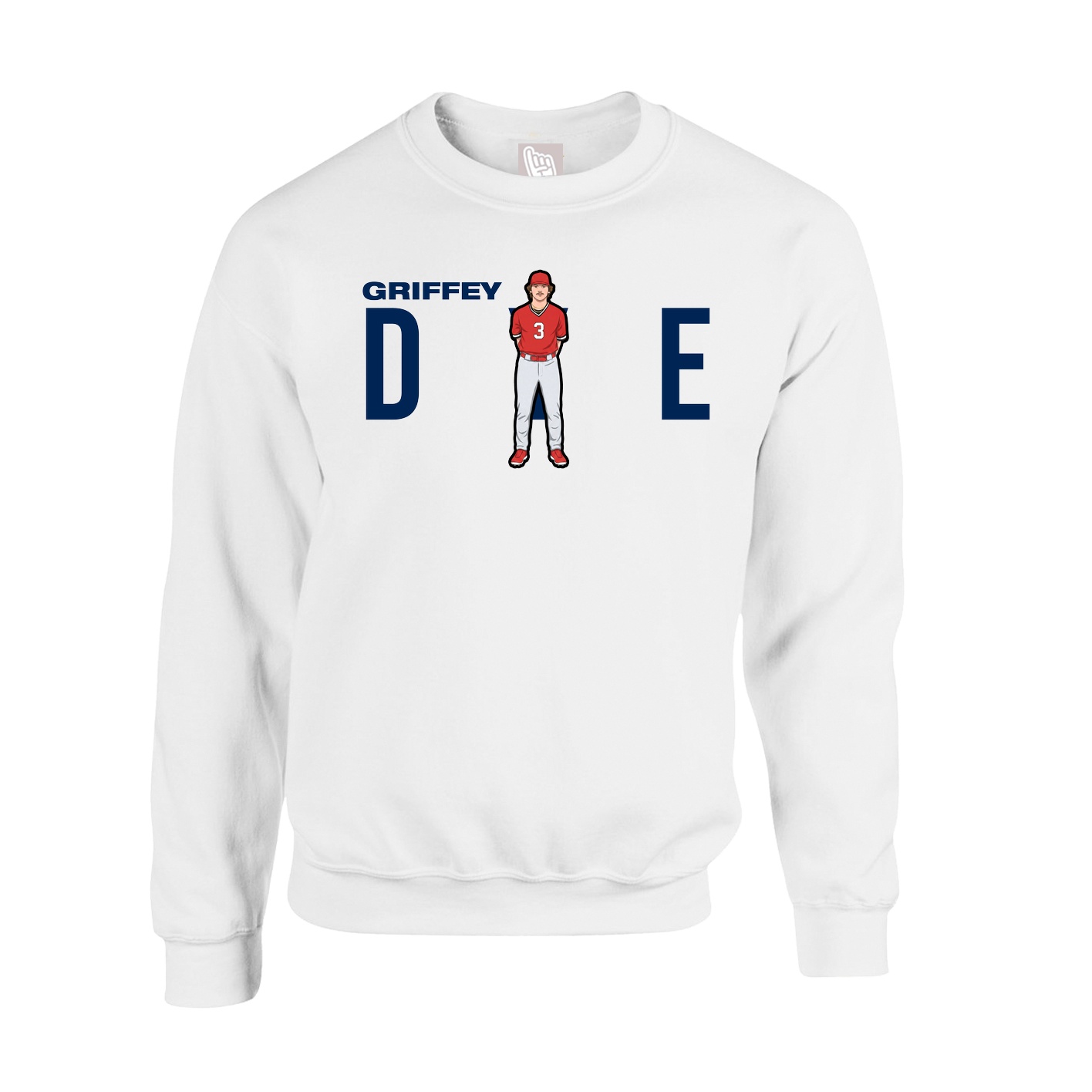 Fleece Crew — Player Name in White