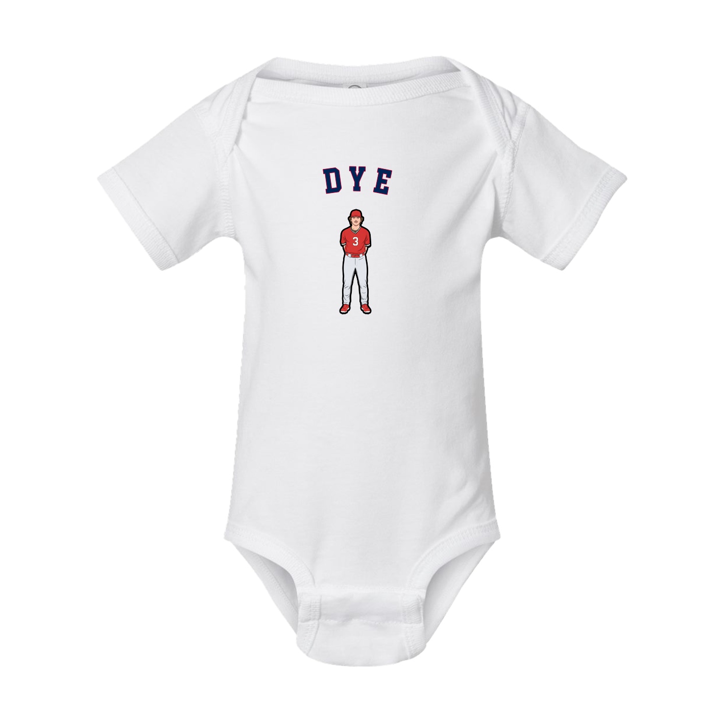 Baby Onesie — Shirsey Arch in White