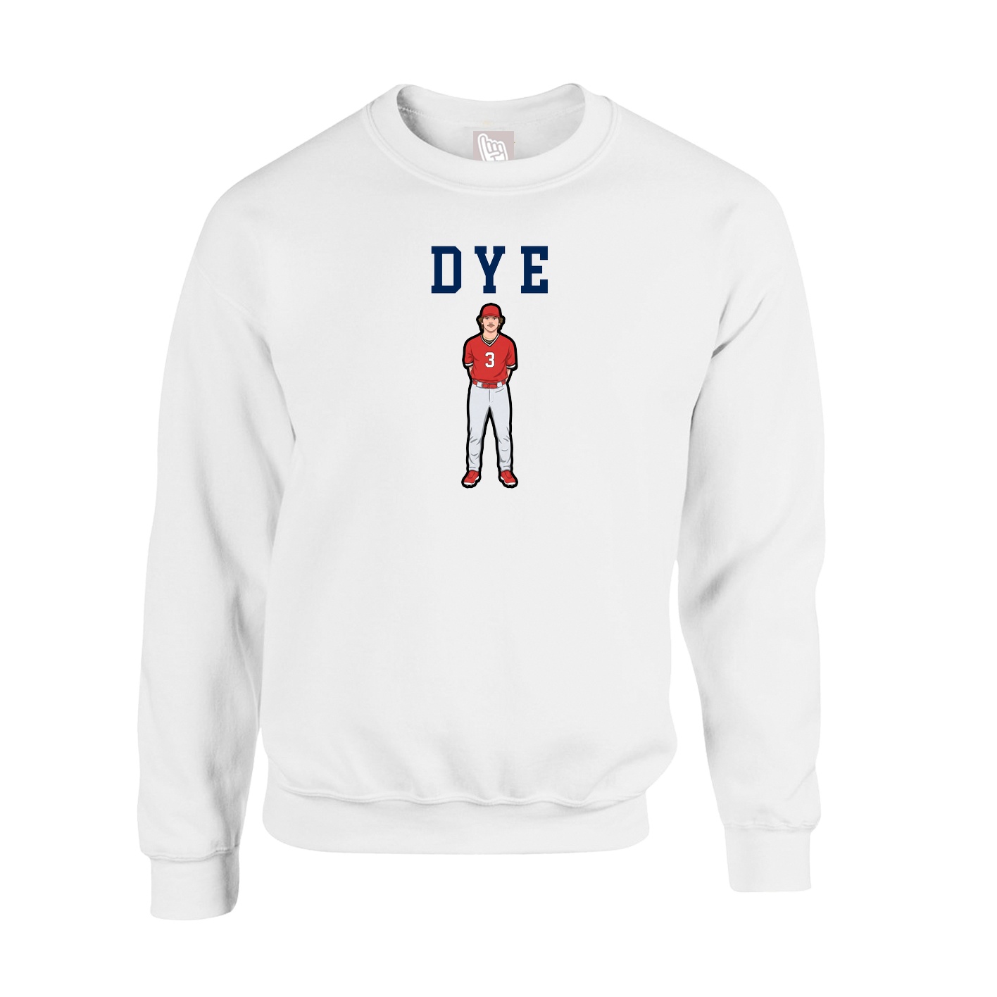 Fleece Crew — Shirsey in White
