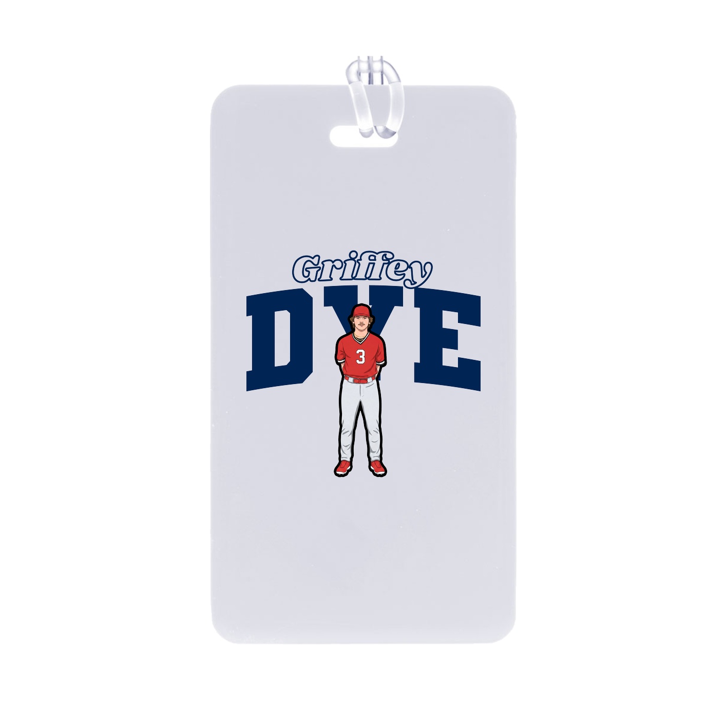 Bag Tag — Name Arch in Classic