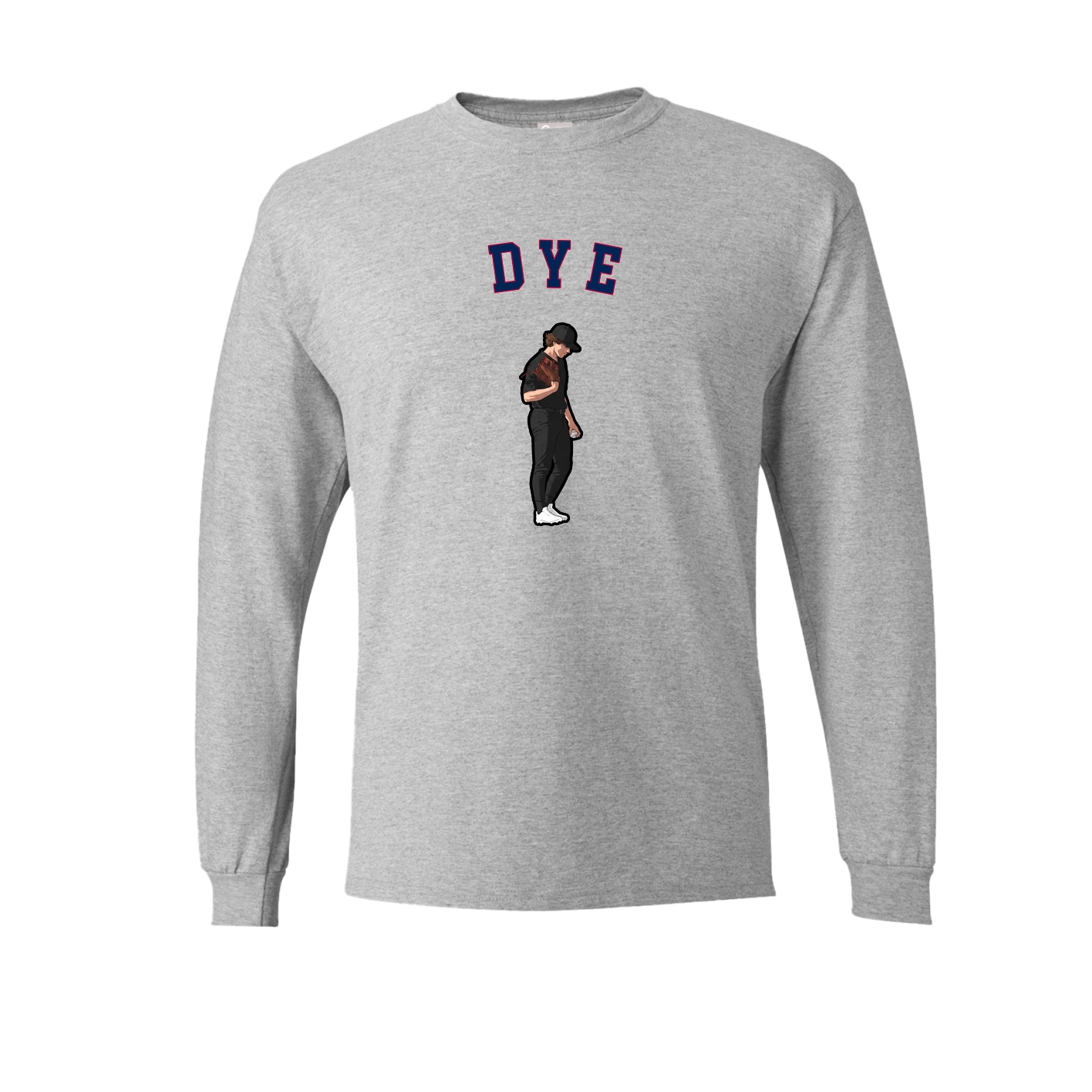 Long Sleeve Tee — Shirsey Arch in Grey