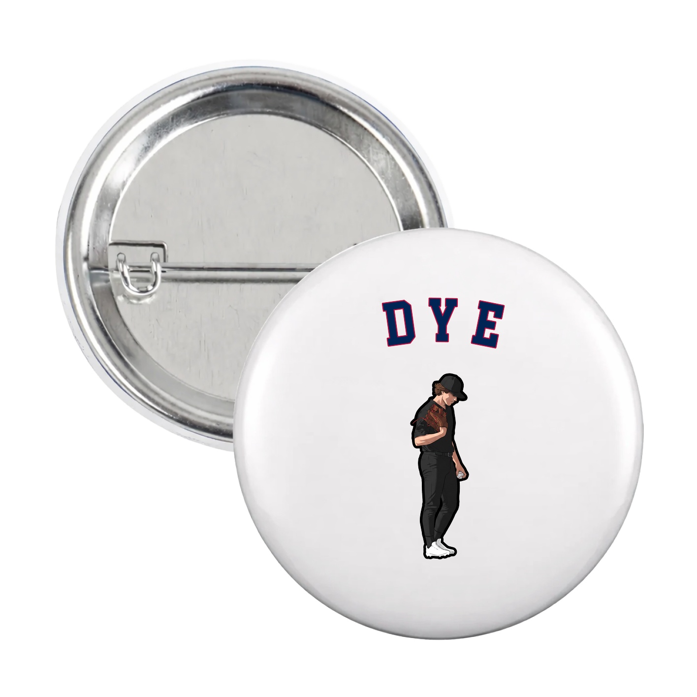 Game Day Button — Shirsey Arch in White