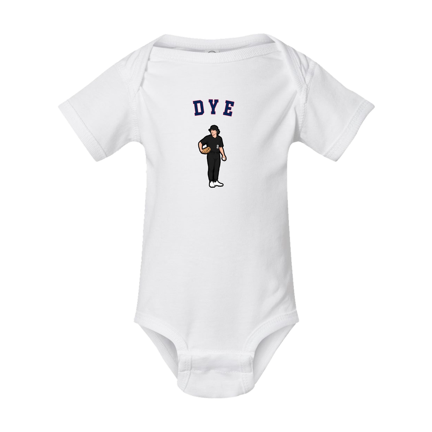Baby Onesie — Shirsey Arch in White