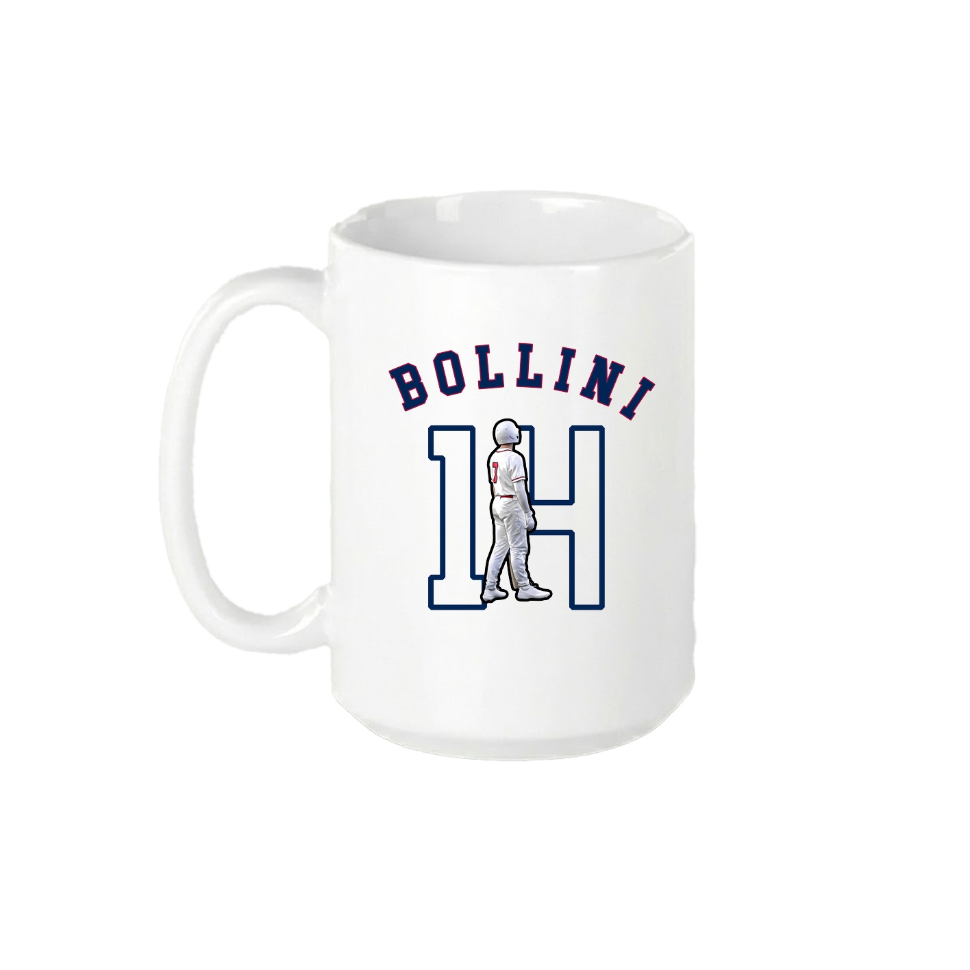 15oz Coffee Mug — Shirsey Arch in White