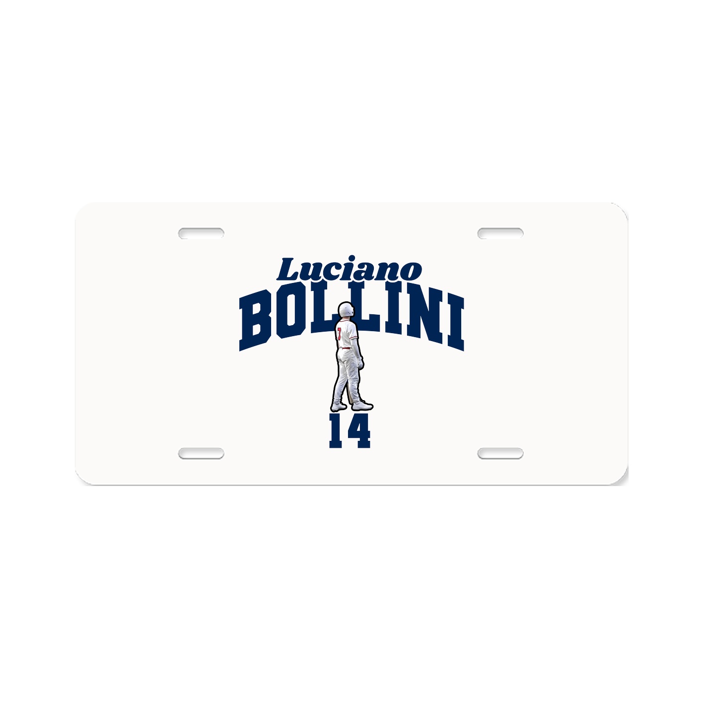 License Plate — Signature Arch in Classic