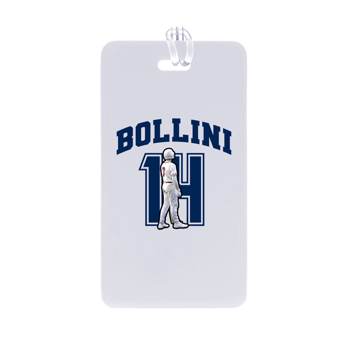 Bag Tag — Number in Classic