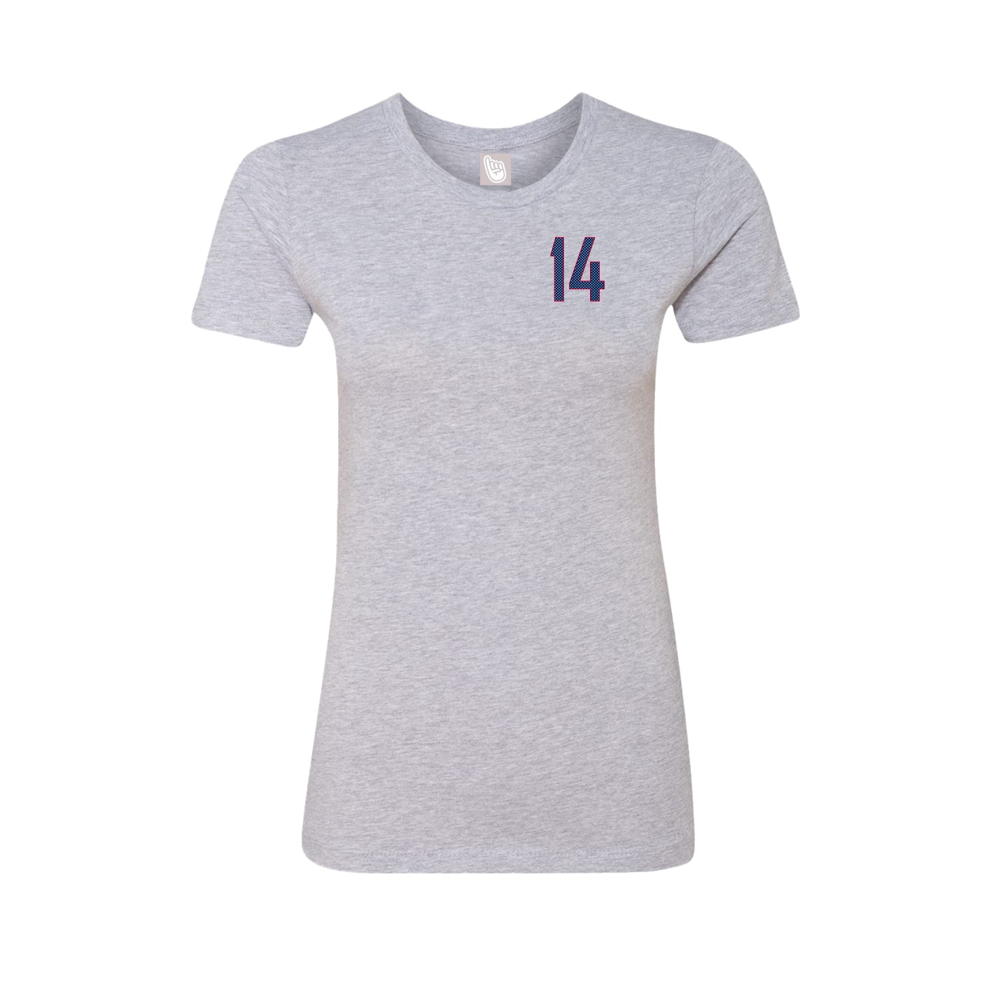Womens Tee — Front Shirsy in Grey