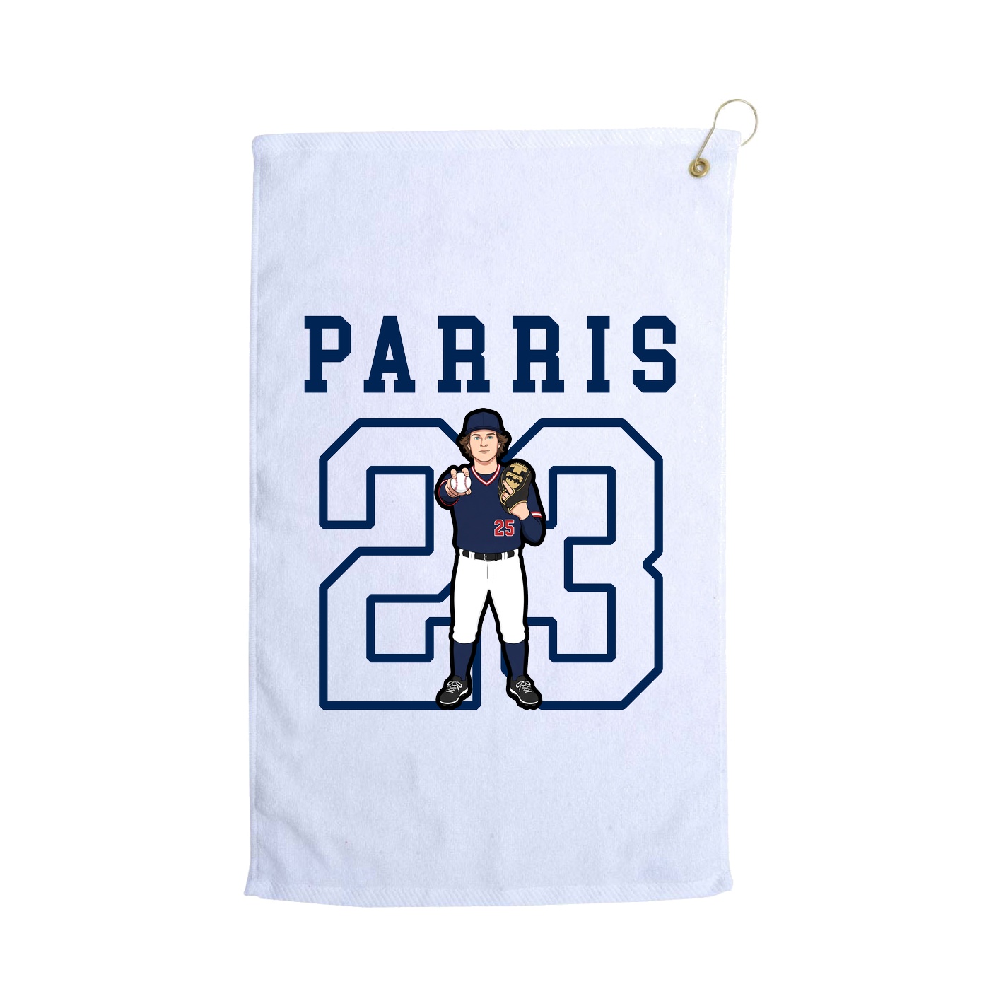 Golf Towel — Shirsey in White