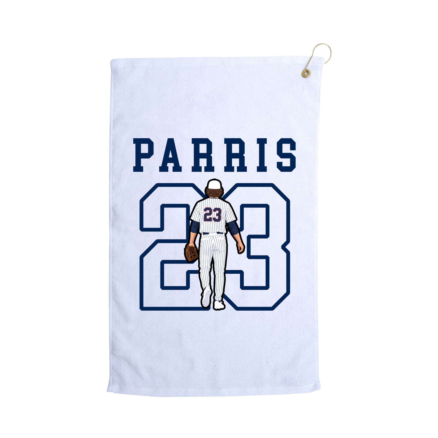 Golf Towel — Shirsey in White