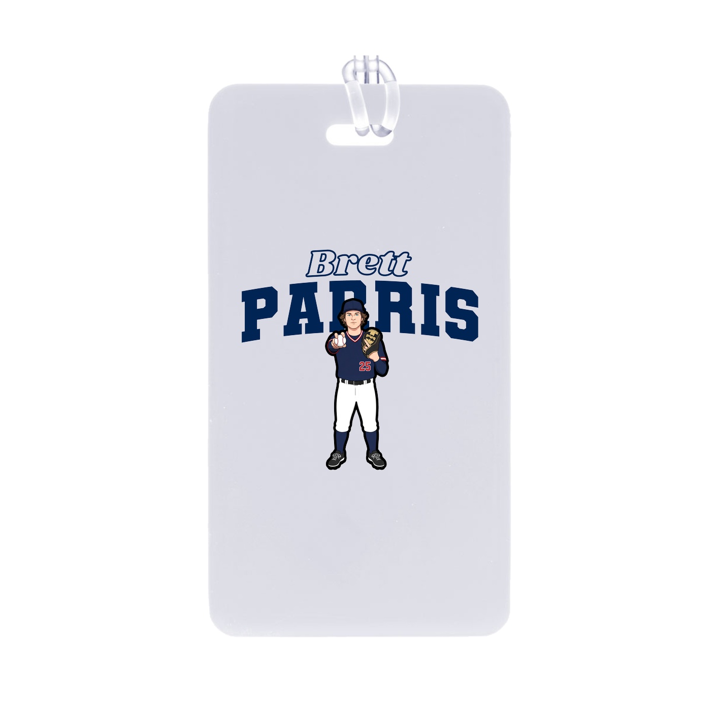 Bag Tag — Name Arch in Classic