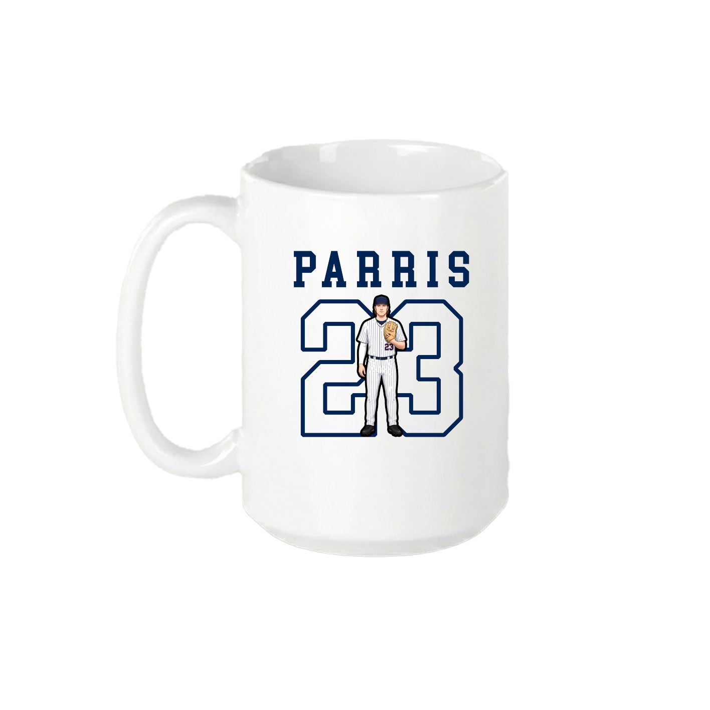 15oz Coffee Mug — Shirsey in White