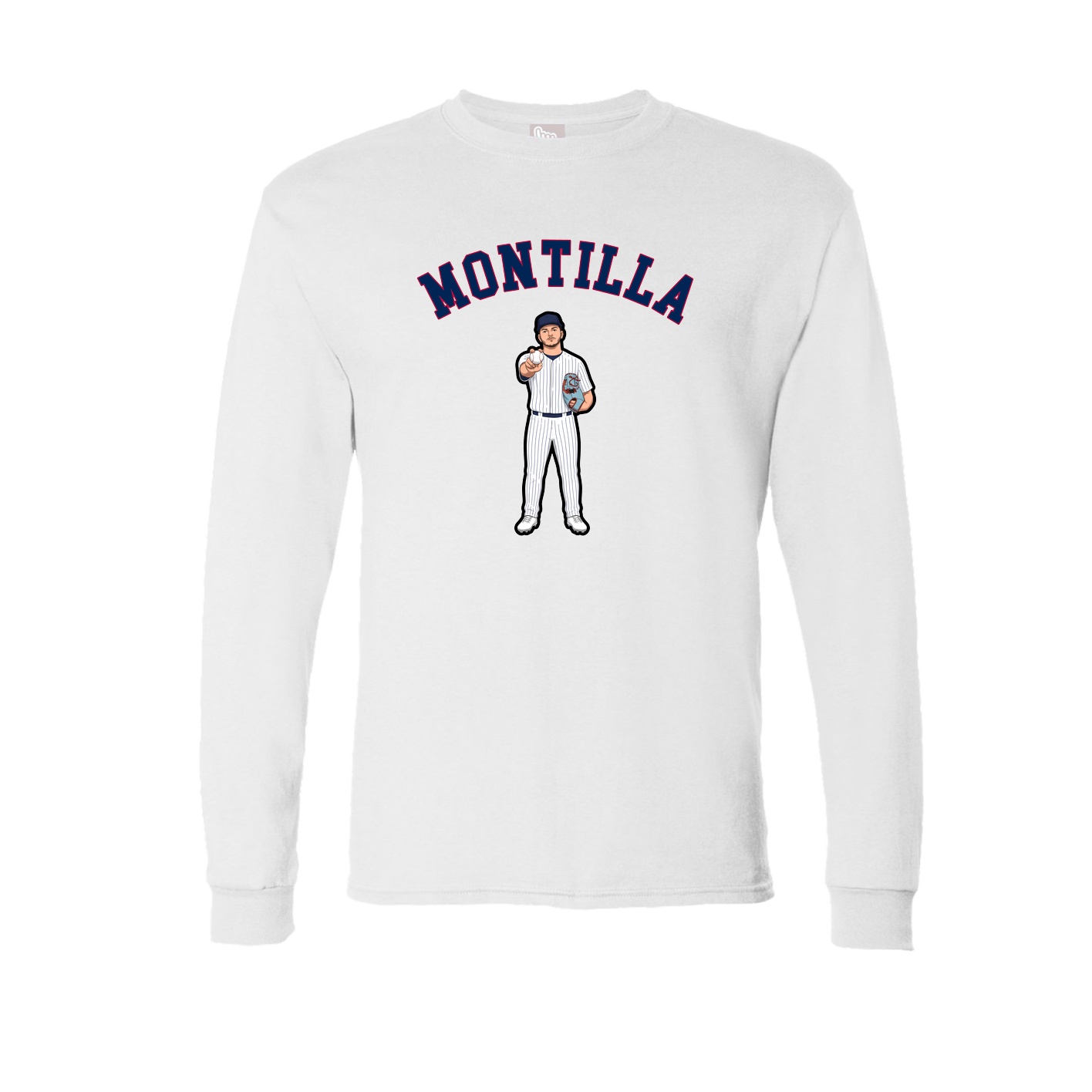Long Sleeve Tee — Shirsey Arch in White