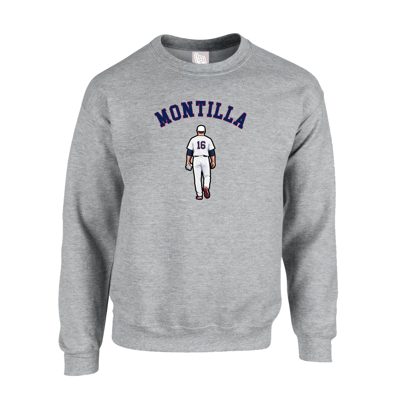Fleece Crew — Shirsey Arch in Grey