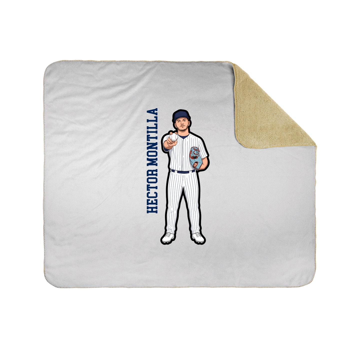 50x60 Sherpa Lined Throw Blanket