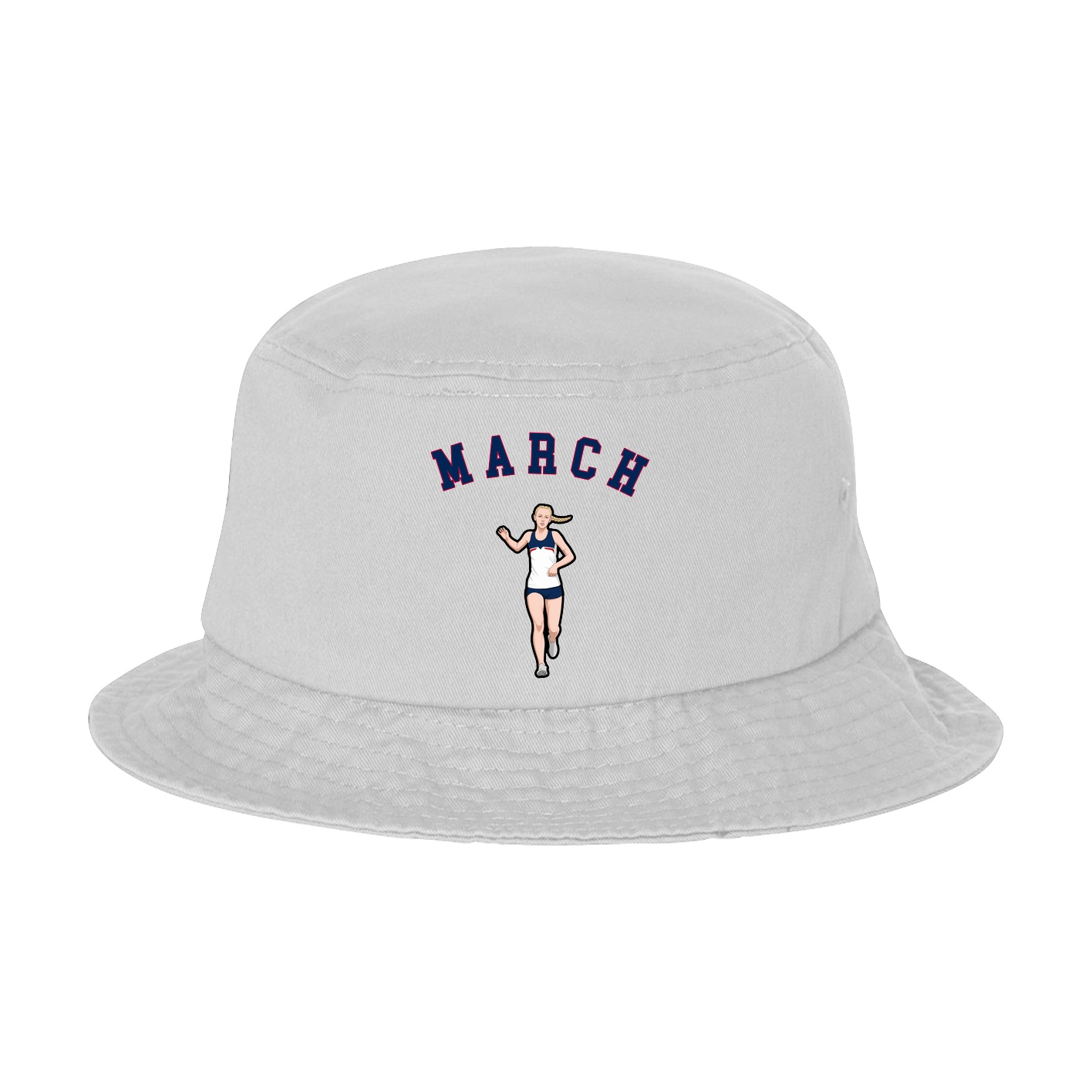 Bucket Cap — Shirsey Arch in White