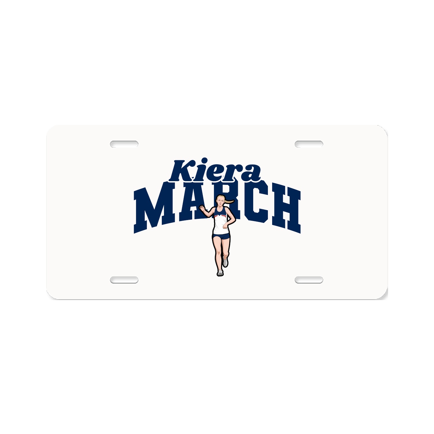 License Plate — Signature Arch in Classic