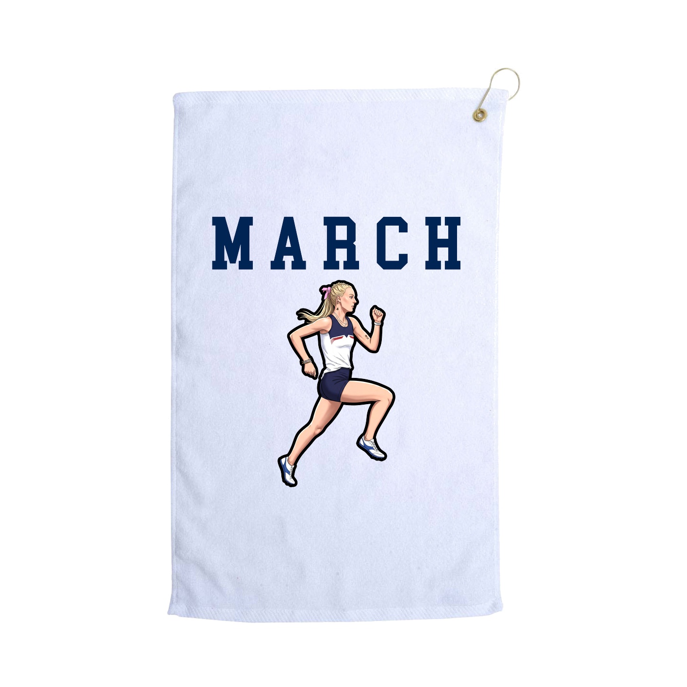 Golf Towel — Shirsey in White