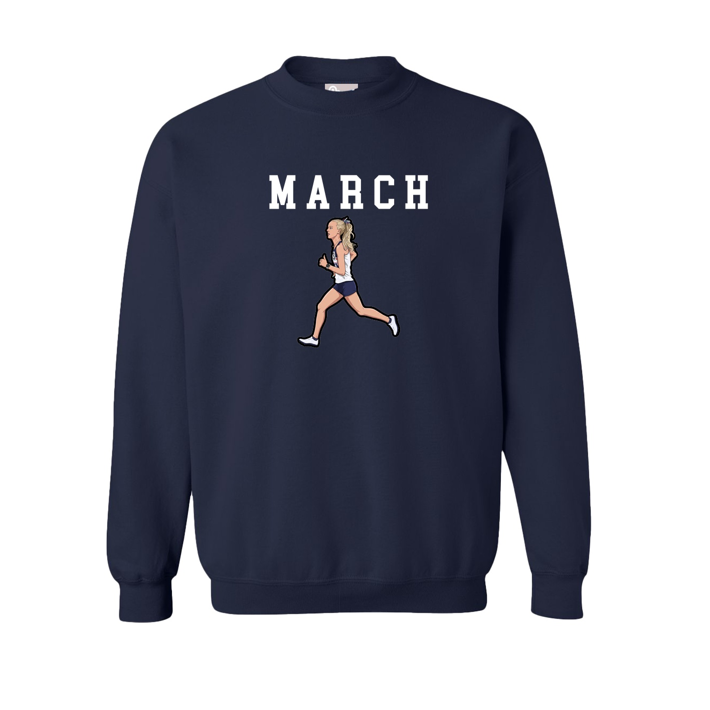 Fleece Crew — Shirsey in Navy
