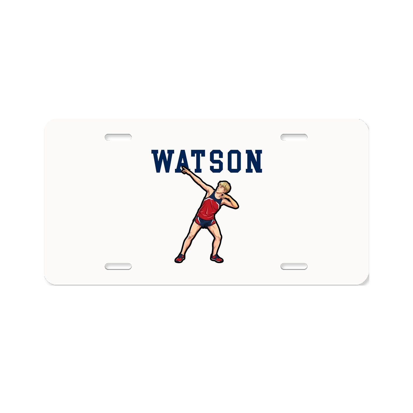 License Plate — Shirsey in Classic