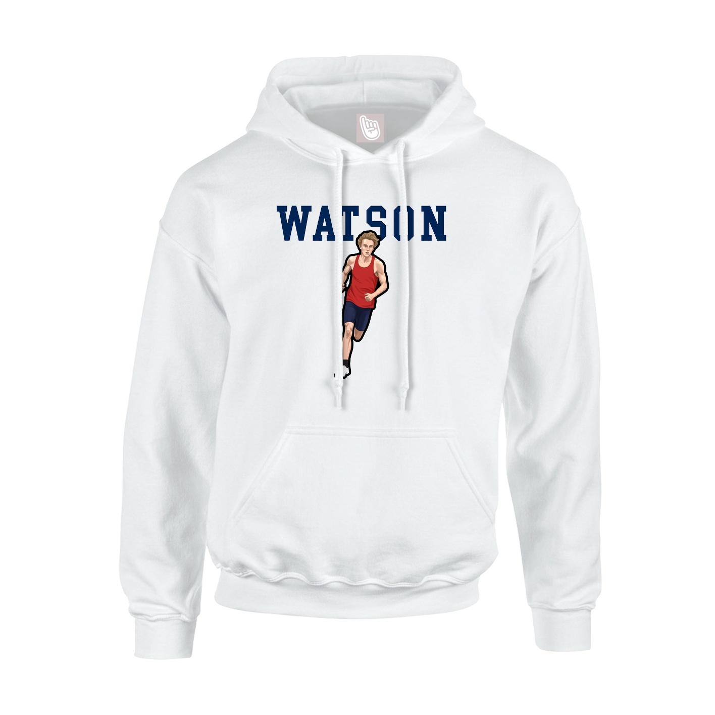 Hoodie — Shirsey in White