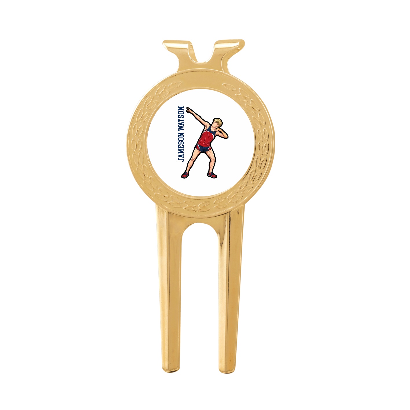 Divot Tool with Ball Marker — Name Vertical in Classic