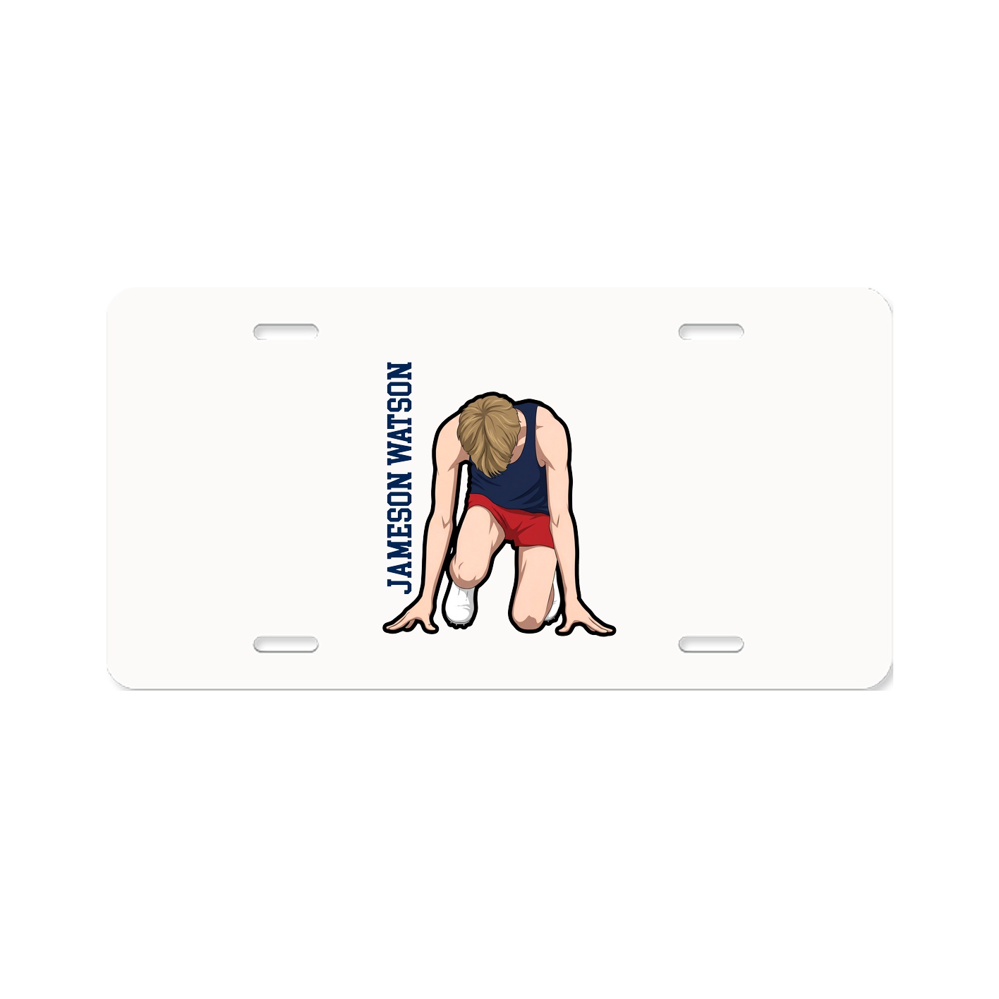 Aluminum License Plate