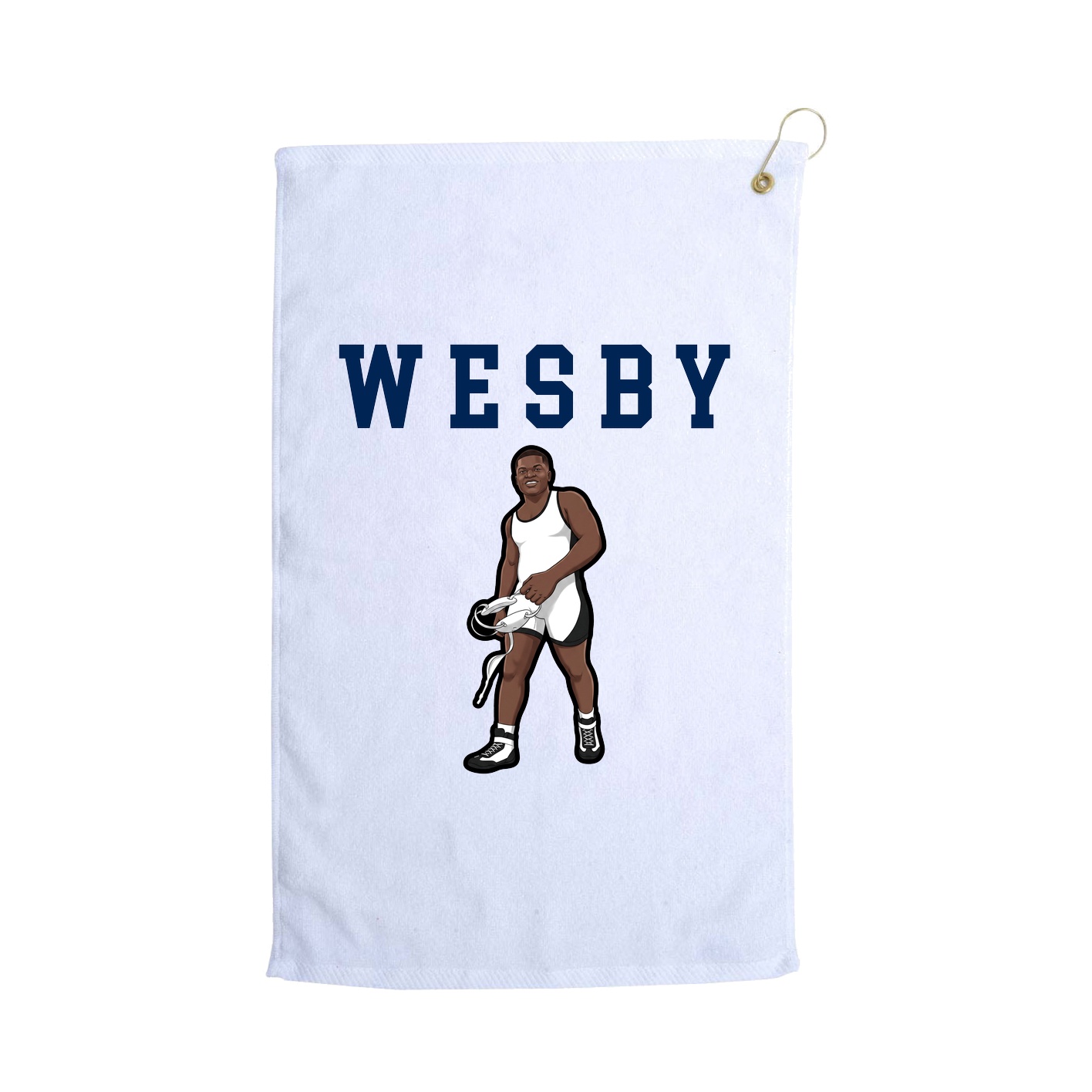 Golf Towel — Shirsey in White