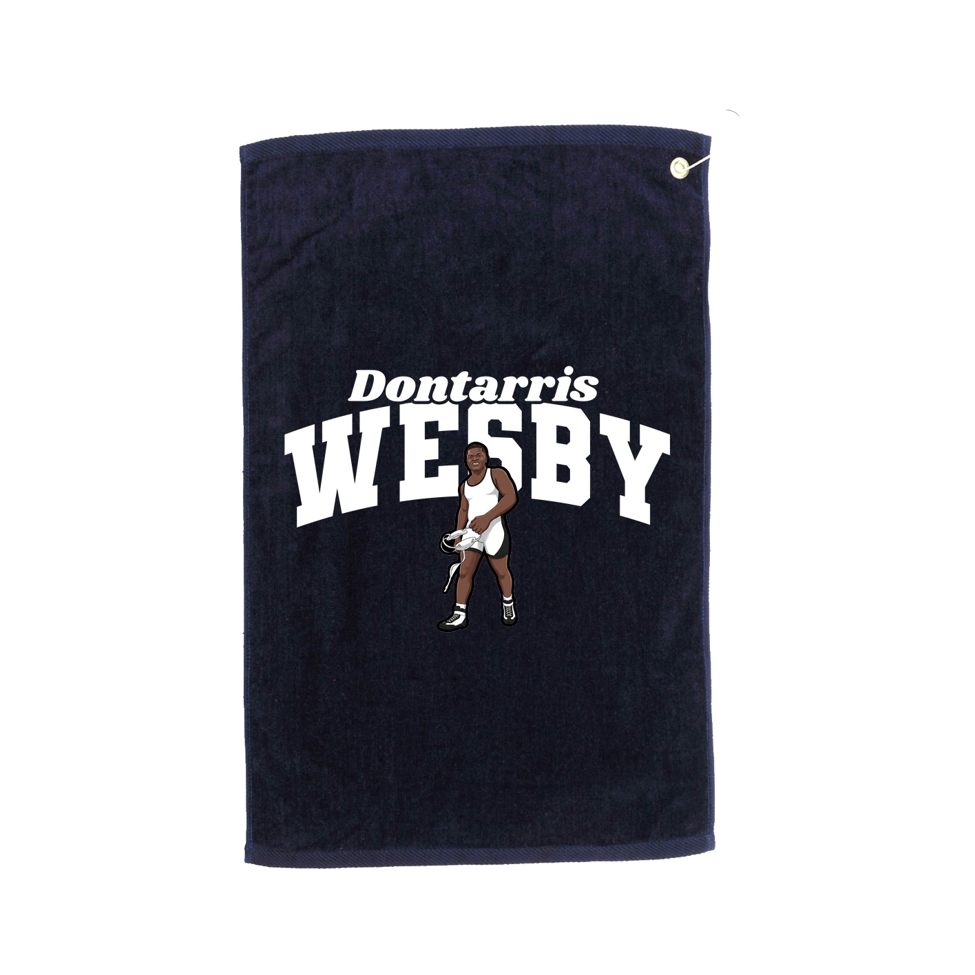 Golf Towel — Signature Arch in Navy