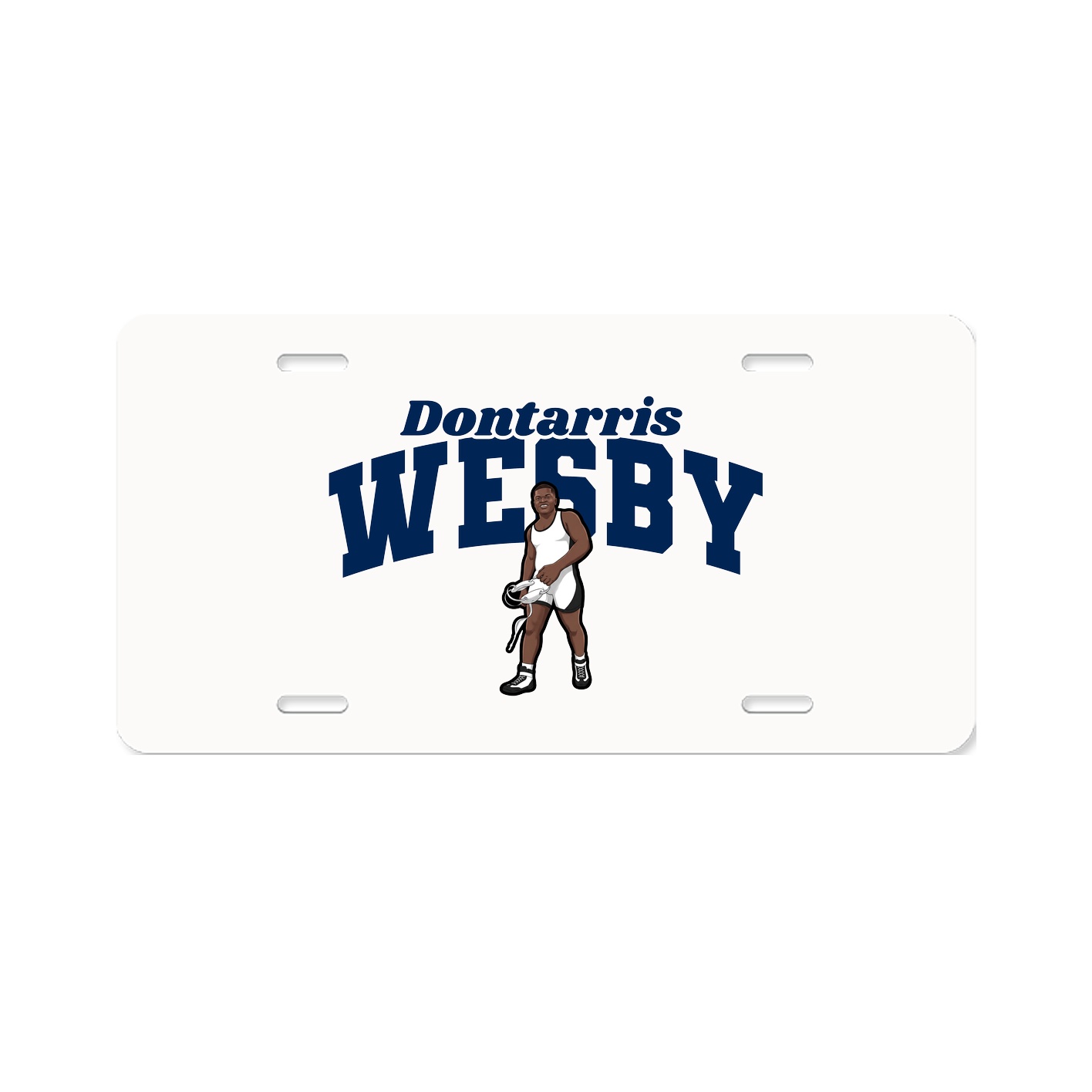License Plate — Signature Arch in Classic