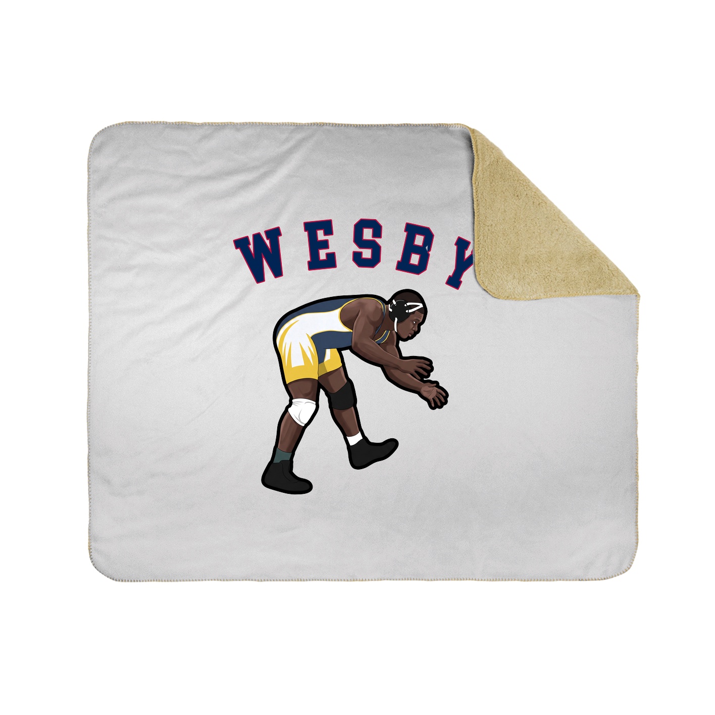 Throw Blanket — Shirsey Arch in White