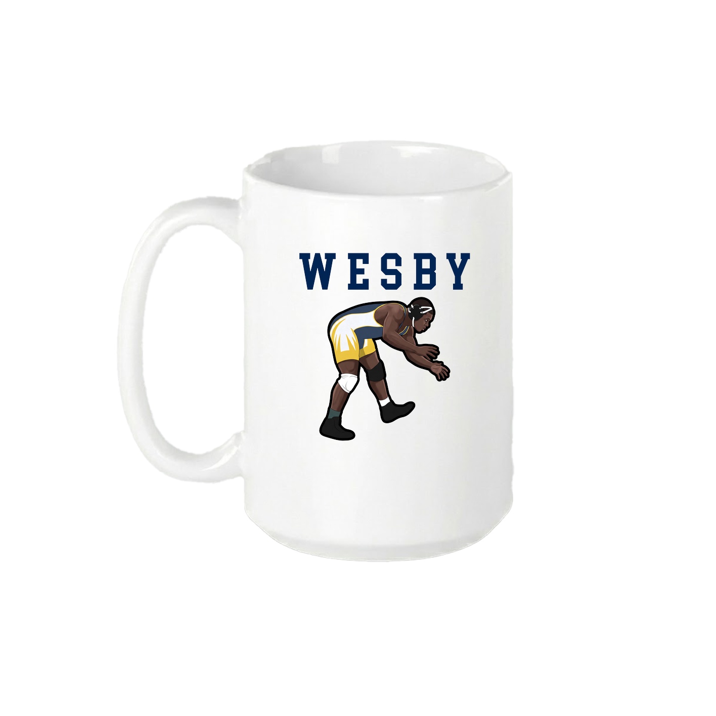 15oz Coffee Mug — Shirsey in White