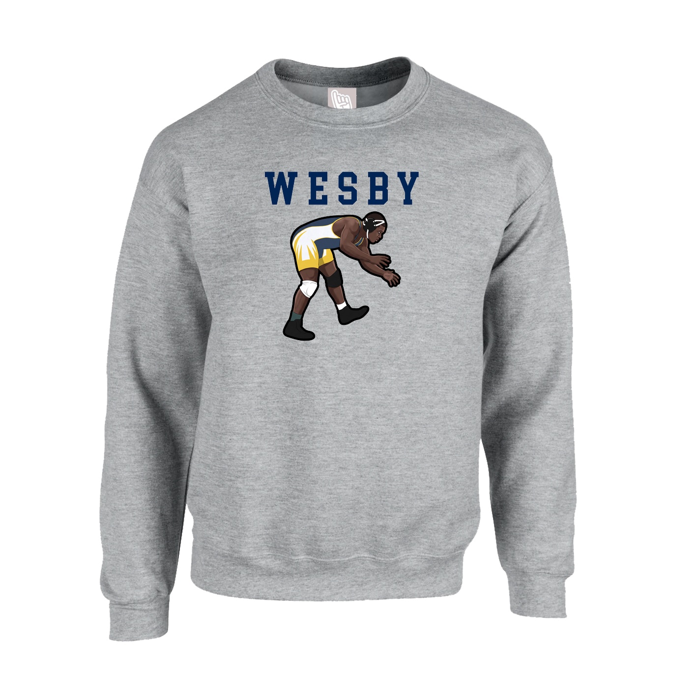 Fleece Crew — Shirsey in Grey