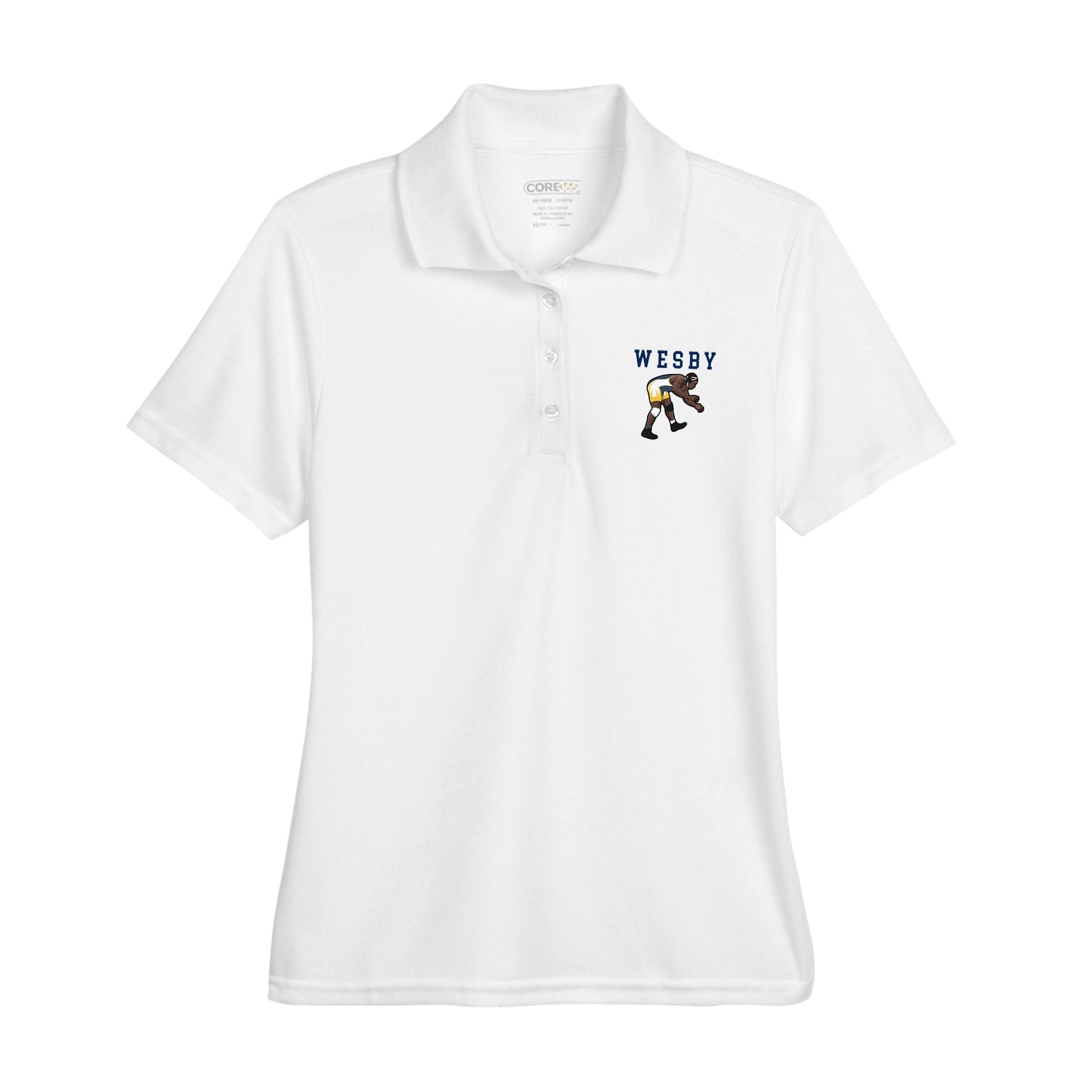 Womens Performance Polo — Shirsey in White
