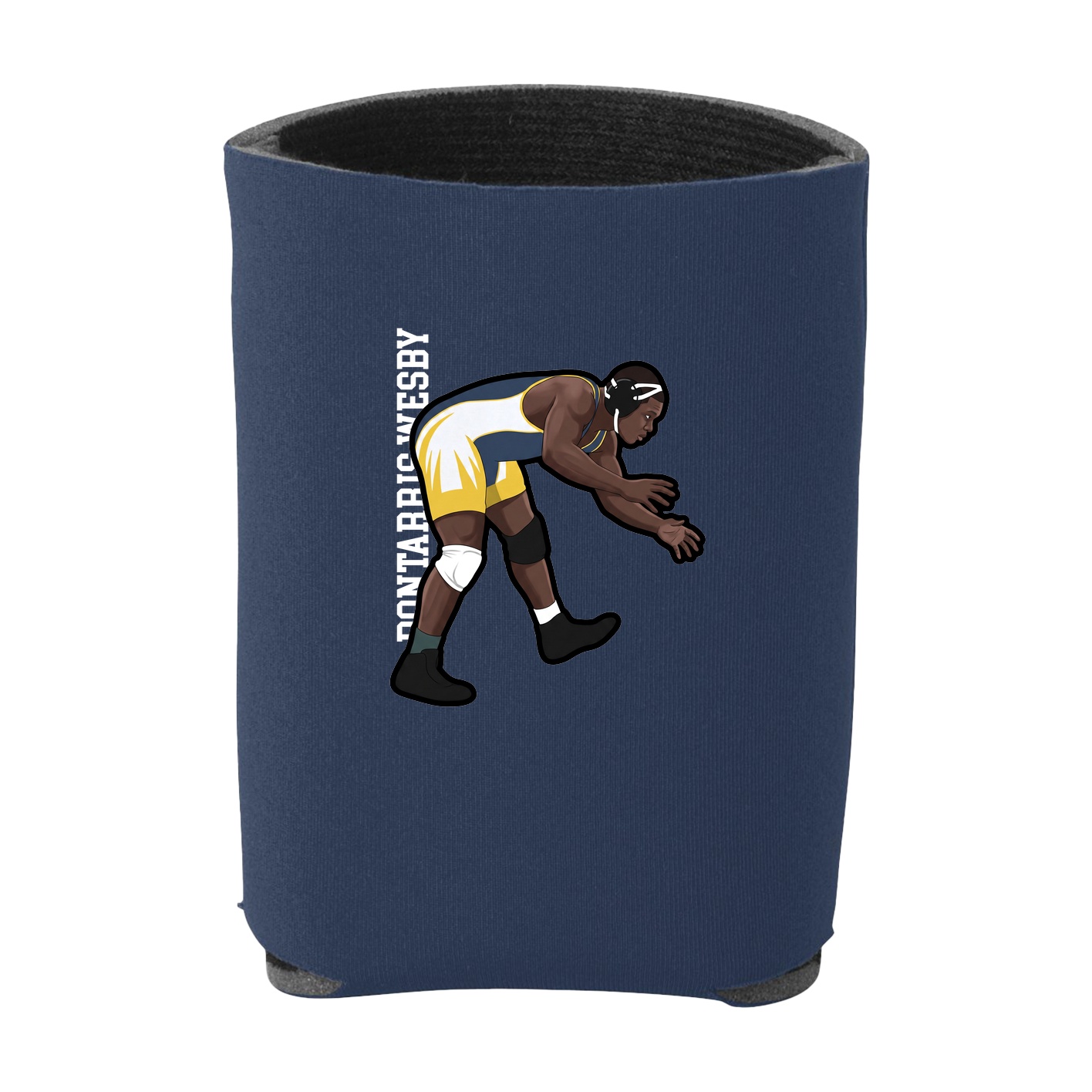 Can Holder — Name Vertical in Navy