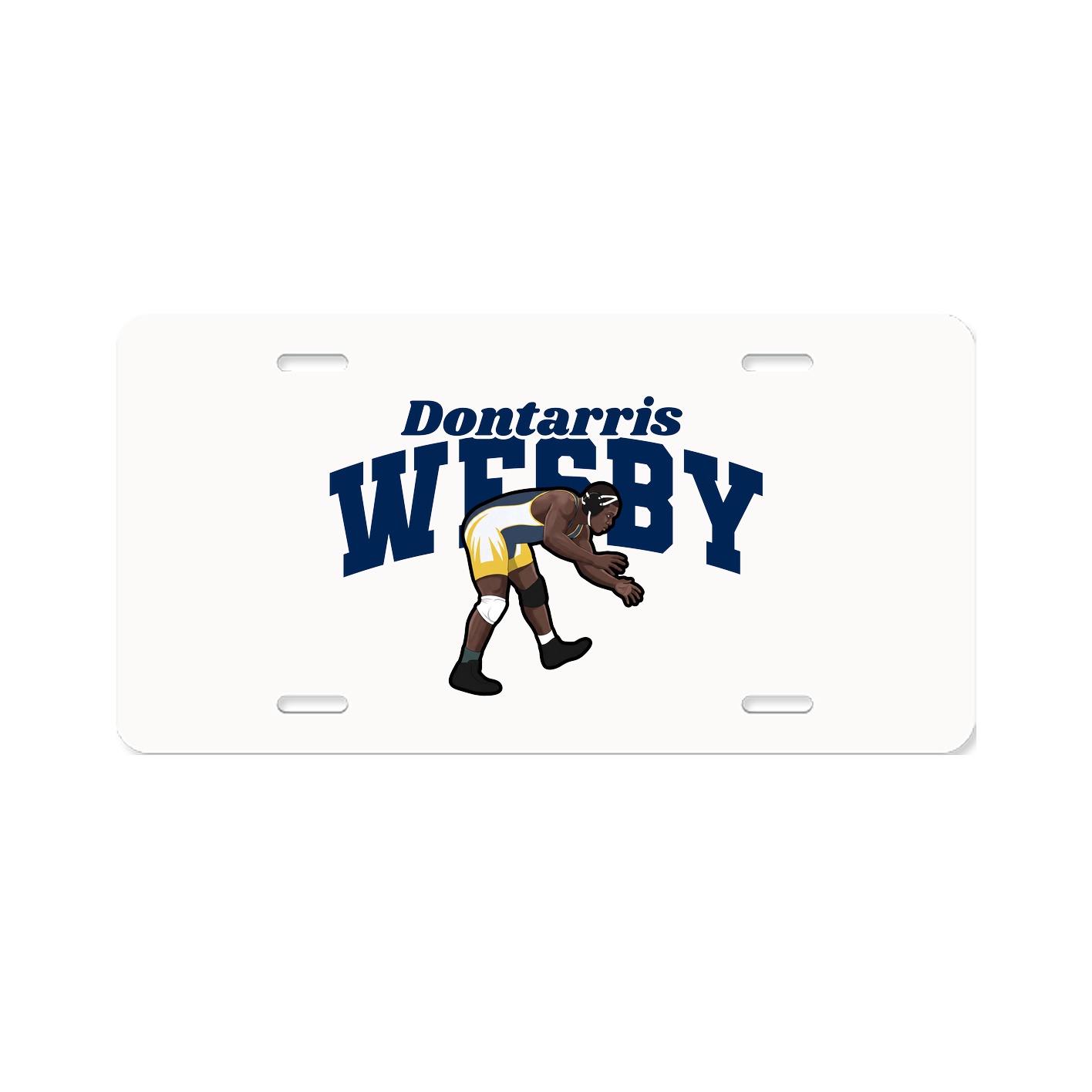 License Plate — Signature Arch in Classic