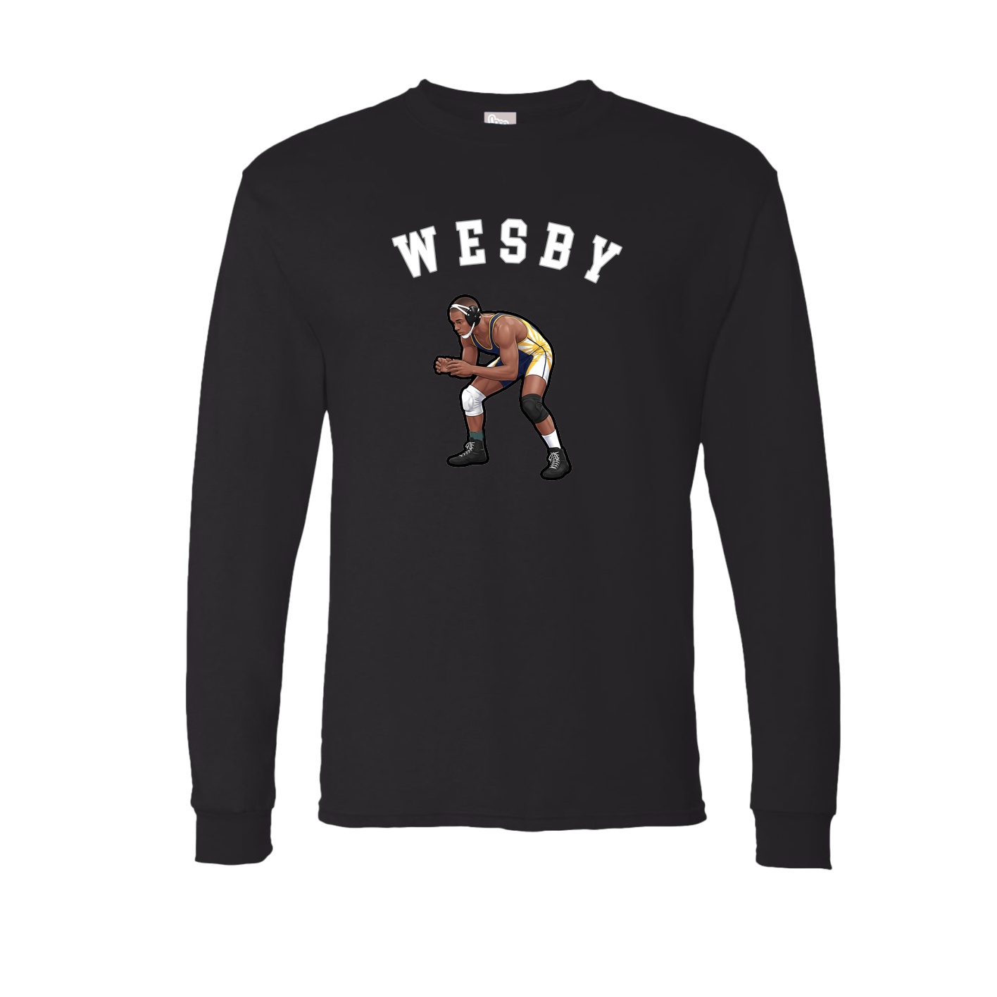 Long Sleeve Tee — Shirsey Arch in Black