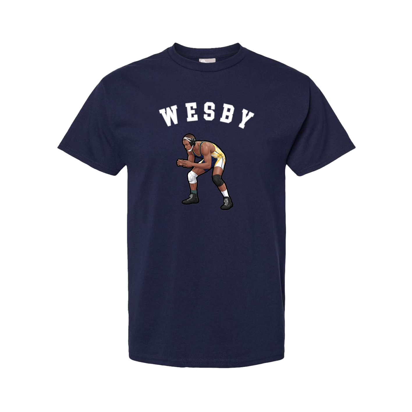 Youth Tee — Shirsey Arch in Navy