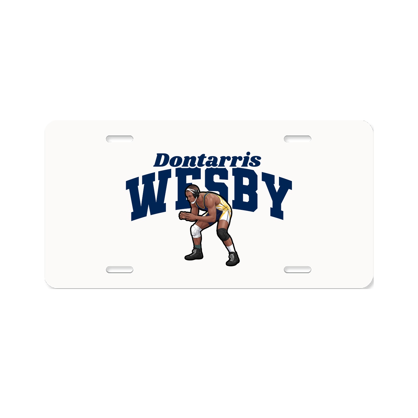 License Plate — Signature Arch in Classic