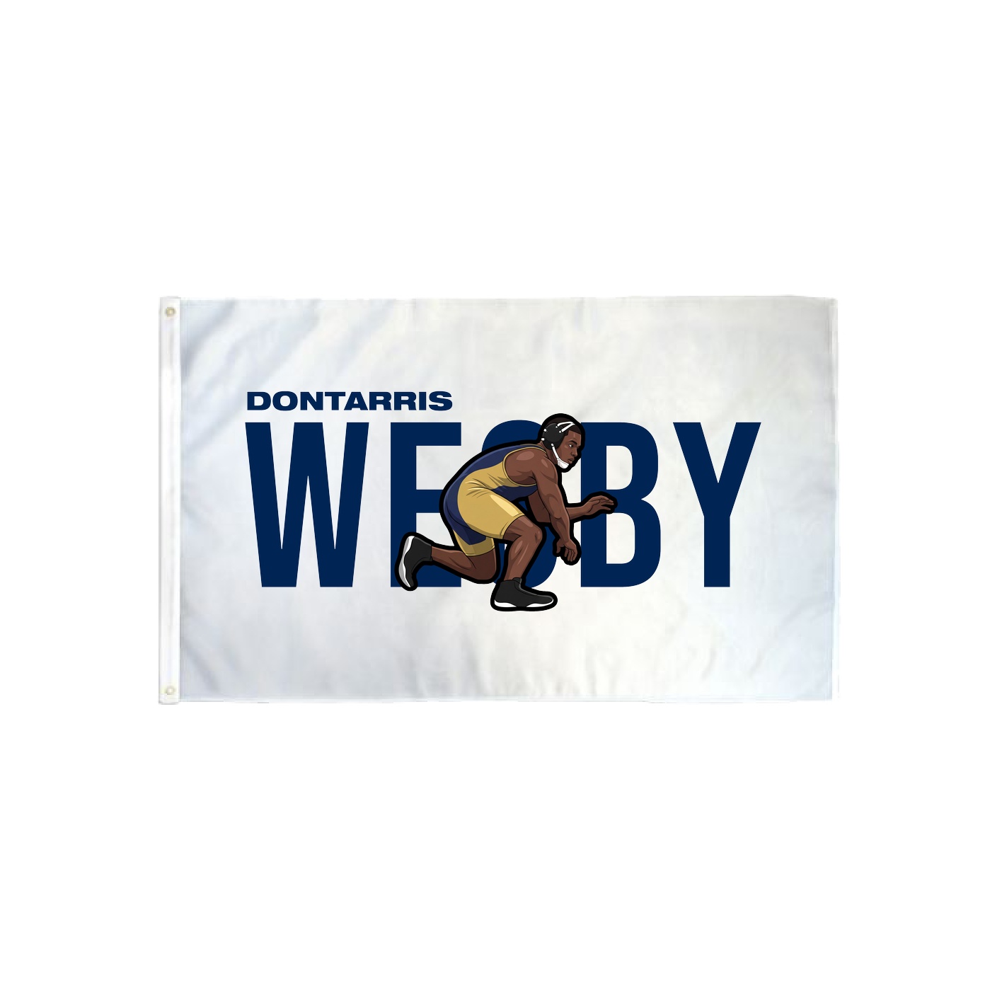 3x5 Flag — Player Name in Classic