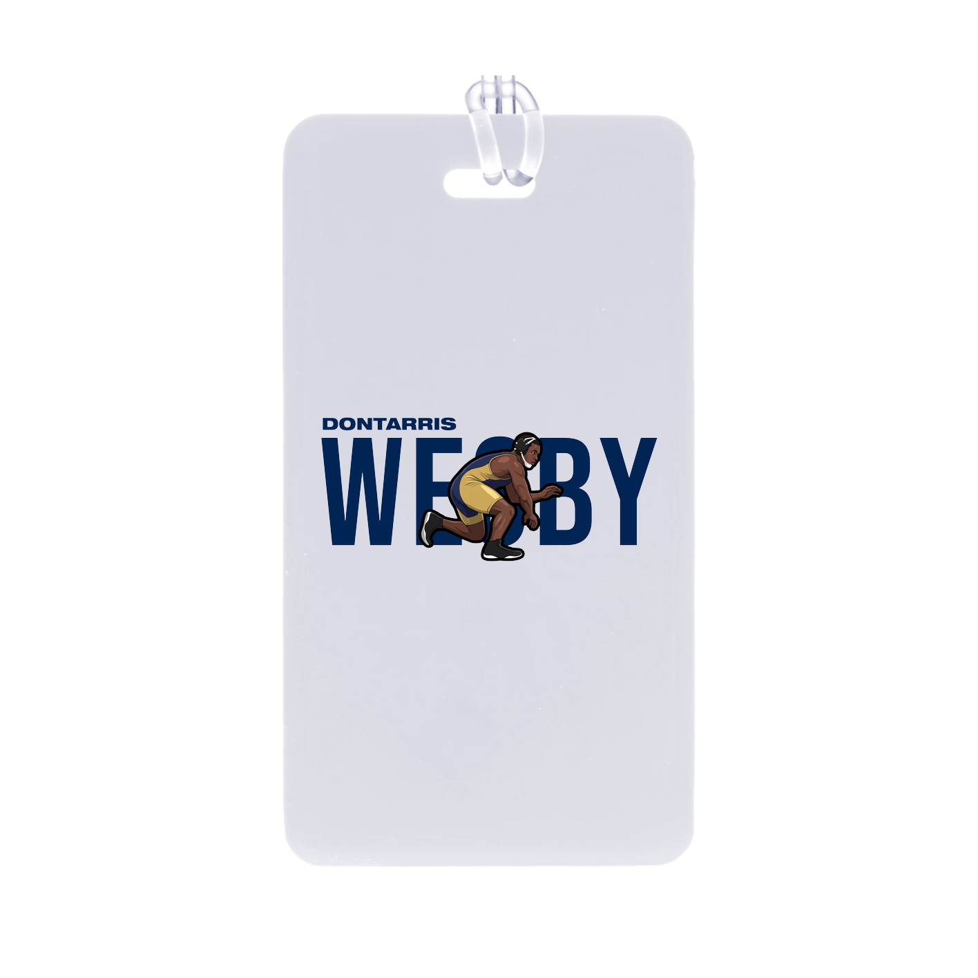 Bag Tag — Player Name in Classic