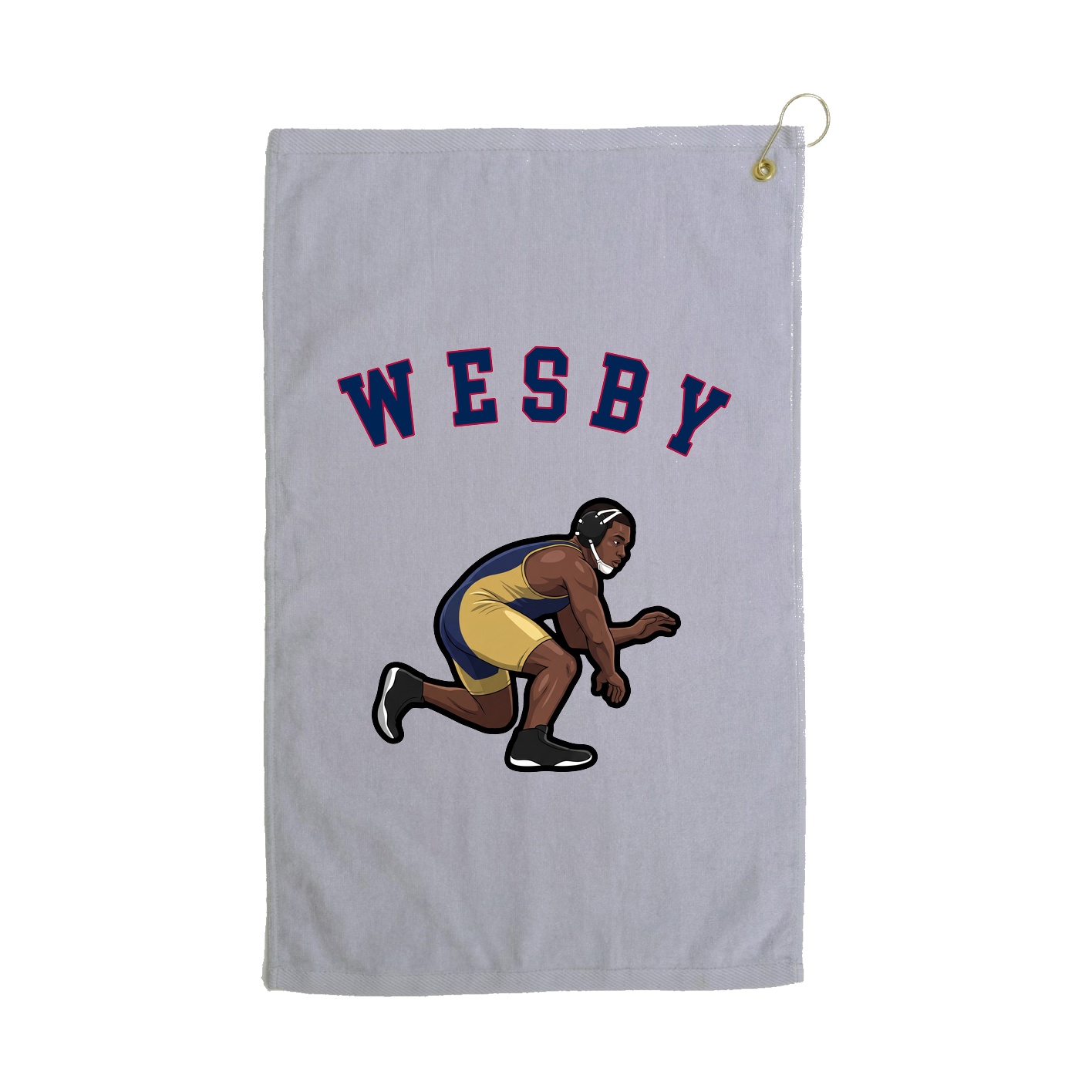 Golf Towel — Shirsey Arch in Grey